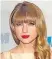  ??  ?? Taylor Swift