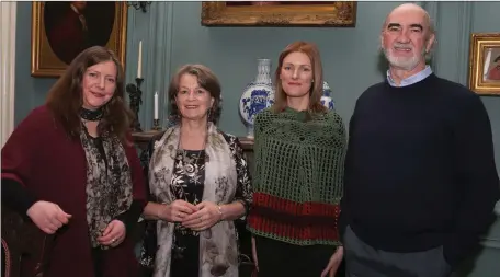  ??  ?? Songs, Fiddle Tunes and Harp Airs of Oriel orgnised by Highlanes Gallery in associatio­n with Fleadh Cheoil na hÉireann, Drogheda at Beaulieu House. Performanc­es were by local singers Gerry Cullen and Pádraigín Ní Uallacháín with harper Sylvia Cullen...