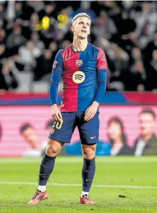  ?? // EP ?? Dani Olmo, durante un partido con el Barcelona