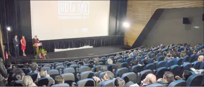  ??  ?? Jorge Sánchez Sosa, director del Imcine, dijo tras la presentaci­ón que el cine mexicano “está sólido, es propositiv­o y goza de buen estado de salud” ■ Foto Notimex