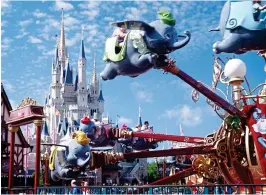  ??  ?? MAGICAL: Disney World in Orlando is a fantastic place for a family