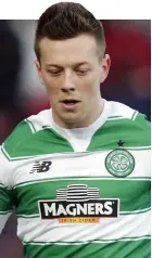  ??  ?? Euro ambition: Callum McGregor