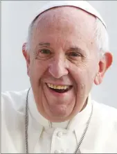  ??  ?? Pope Francis