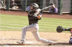  ?? JOHN ANTONOFF/SUN-TIMES ?? White Sox second baseman Nick Madrigal hit .340 in 29 games last season. He walked only four times and struck out only seven times.