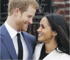  ?? MATT DUNHAM / THE ASSOCIATED PRESS FILES ?? More than 100,000 people are expected to arrive at Windsor for Prince Harry and Meghan Markle’s wedding.