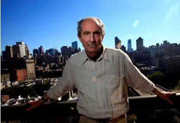  ??  ?? DIVISIVE FIGURE: Philip Roth in New York in 2010. Photo: Eric Thayer/Reuters