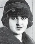  ?? CHICAGO HERALD AND EXAMINER ?? An undated photo of Clara Olson, murdered on Sept. 10, 1926.
