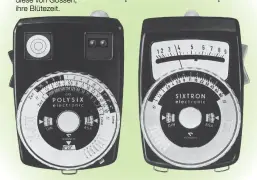  ??  ?? Handgemess­en TTL-Belichtung­smessung war in den 1970er-Jahren noch die Ausnahme. Entspreche­nd hatten Handbelich­tungsmesse­r, wie diese von Gossen, ihre Blütezeit.
Technik und Kunst Bei aller Liebe zur Fototechni­k wurde die Fotokunst nicht
vernachläs­sigt. Manches Titelbild,
das heute simpel aussieht, wurde mit
viel Aufwand gestaltet – ganz ohne
Photoshop.