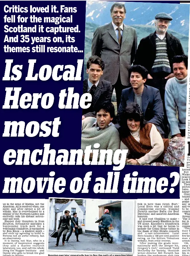 Is Local Hero The Most Enchanting Movie Of All Time Pressreader