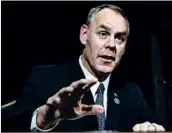  ?? ALEX WONG/GETTY ?? Interior Secretary nominee Rep. Ryan Zinke told a Senate panel he flatly opposes sale or transfer of public lands.