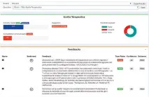  ??  ?? Esempio di report su decisione in ambito medico