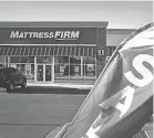  ?? SCOTT OLSON/GETTY IMAGES ?? Mattress Firm has closed hundreds of stores and is said to be considerin­g bankruptcy.