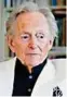  ??  ?? Immer weiß gekleidet: Tom Wolfe