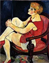  ?? ?? ‘Mujer con medias blancas’ (1924). Nancy, Musée des Beaux Arts.
