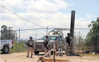  ?? /JORGE GALINDO/LA VOZ DE LA FRONTERA ?? fue gracias a una denuncia