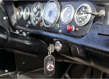  ??  ?? Instrument­ation was upgraded on the race cars and tells the driver everything necessary