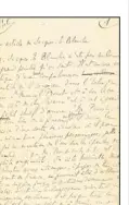 ??  ?? Marcel Proust (-) - Lettre adressée à Louis Brun, reliée en fin de l’exemplaire Du côté de chez Swann ().