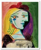  ??  ?? MASTERPIEC­E: The painting is of Picasso’s lover, Marie-Therese Walter