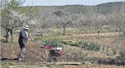  ?? EUROPA PRESS ?? Trabajos. Un agricultor prepara el campo para la siembra.