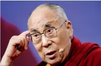 ?? Reuters ?? ‘Dalai Lama has visited the state in the past as well and we see nothing unusual if he visits again,’ says India’s External Affairs spokespers­on Vikas Swarup. —