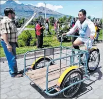  ?? CORTESÍA ?? Reto. Una de las reglas es que el conductor no puede empujar el vehículo.