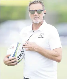  ?? Picture: Gallo Images ?? ENERGISED. Sharks coach Robert du Preez believes his team are in a good space ahead of their Super Rugby match against the Sunwolves in Durban today.