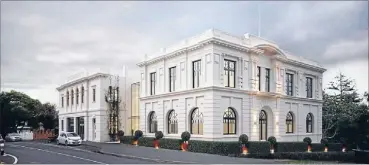  ??  ?? New look: Six apartments will grace the heritage building by the end of 2015.
The Mt Eden Fire Station was built in 1925.