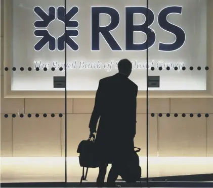  ??  ?? 0 RBS is facing uproar over how it treated small business customers after the 2008 crash