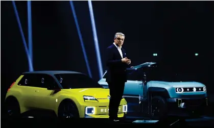  ?? Photograph: Gonzalo Fuentes/Reuters ?? Luca de Meo, CEO of Renault, believes the Brexit electric vehicle tariff will cost the industry billions of euros unless it is suspended.