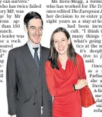  ??  ?? Jacob Rees-mogg and his sister Annunziata at Liam Fox’s annual New Year party in 2012