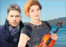  ??  ?? Russian pianist Andrey Gugnin and Romanian violinist Ioana Cristina Goicea will be performing in Waikanae.