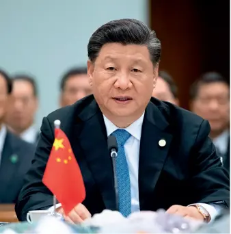  ??  ?? 14 de noviembre de 2019. El presidente chino, Xi Jinping, pronuncia un discurso titulado “Juntos por un nuevo capítulo en la cooperació­n BRICS”, en la XI Cumbre BRICS en Brasilia.