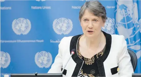  ?? HANDOUT ?? Helen Clark was New Zealand’s second female prime minister, from 1999 to 2008. Clark fell short in her 2016 bid to become the first female United Nations secretary-general.