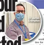  ??  ?? Dr James Crampton