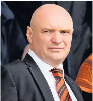  ??  ?? CLAIMS Dundee United chairman Stephen Thompson