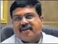  ?? HT PHOTO ?? Union minister for petroleum and natural gas Dharmendra Pradhan.