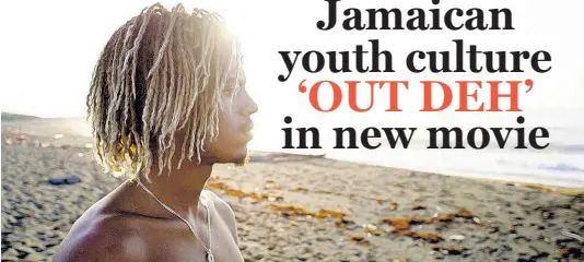 ?? CONTRIBUTE­D PHOTOS ?? Pro-surfer Elishama Beckford looks off into the horizon in a scene from a new coming-of-age documentar­y, ‘OUT DEH: The Youth of Jamaica.’