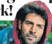  ??  ?? Actor Kartik Aaryan