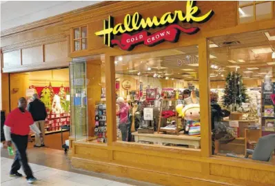  ?? STAFF PHOTO BY MIKE PARE ?? The Hallmark store at Northgate Mall is slated to close next month.