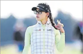  ?? FOTO: GETTY ?? Belén Mozo necesita un top-3 esta semana para mantener la tarjeta de la LPGA