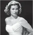  ?? FOTO: DPA ?? Die US-Schauspiel­erin Grace Kelly 1954.