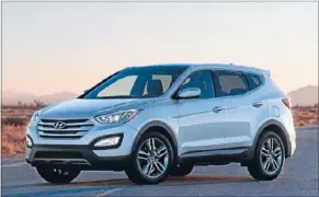  ??  ?? New Santa Fe: The five-seater model is expected to be the big seller.