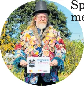  ?? PHOTO / ROSALIE WILLIS ?? Shaun McNeil modelling Te Ara Korowai’s award winning jacket.