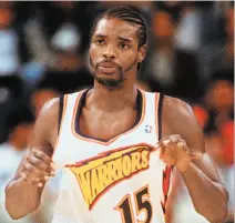  ?? Sam Morris / Associated Press 1997 ?? Warriors guard Latrell Sprewell once choked his coach. Where is that spirit now? Stephen Curry doesn’t have it.