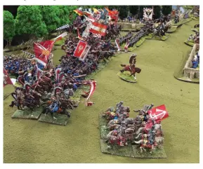  ??  ?? ABOVE Finally: some winged hussars!