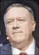  ??  ?? Mike Pompeo