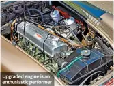  ??  ?? Upgraded engine is an enthusiast­ic performer