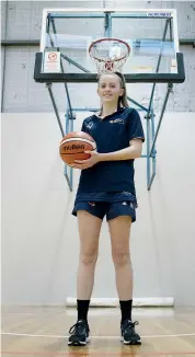  ??  ?? Makaela Zeldenryk has achieved her dream of selection in the Victoria Country under 16 team to compete at the national championsh­ips in July; Photograph: Michael Robinson.