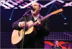 ?? TIM MOSENFELDE­R — GETTY IMAGES ?? Colin Hay of band Men at Work — here performing in the iheart80s Party 2017 at SAP Center in San Jose, Calif. — will join Rick Springfiel­d in concert
Dec. 28 in Mt. Pleasant.