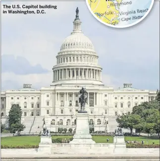  ??  ?? The U.S. Capitol building in Washington, D.C.